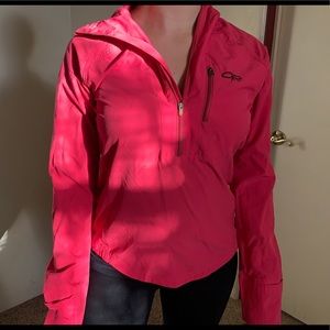 LIGHT WINDBREAKER JACKET WITH HOOD